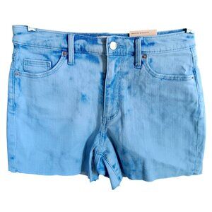 Women's Shorts sz 6 High-Rise Midi Denim Shorts Size 6 Universal Thread NWT 30W